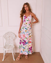 Graceful Muse Floral Maxi Dress
