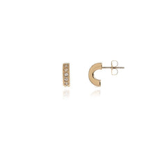 Cachet London Saga 10mm Gold Earrings