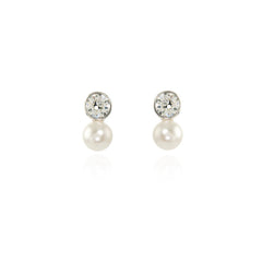 Cachet London Mimi Silver Post Earrings