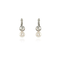 Cachet London Mimi Silver Lever Back Earrings