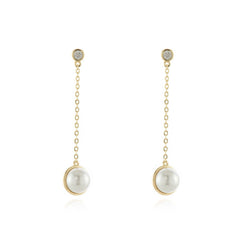 Cachet London Paris Gold Drop Earrings