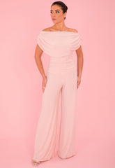 Atom Label Blush Carbon Jumpsuit