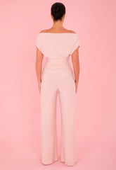 Atom Label Blush Carbon Jumpsuit