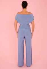 Atom Label Powder Blue Carbon Jumpsuit