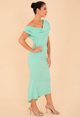 Atom Label Aqua Mercury Dress