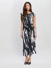 Gina Bacconi Lucia Abstract Print Dress