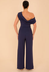 Atom Label Navy Venice Jumpsuit