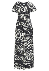 Gina Bacconi Geraldine Jersey Maxi Dress