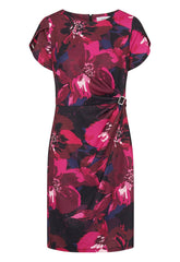 Gina Bacconi Multi Roby Floral Print Dress