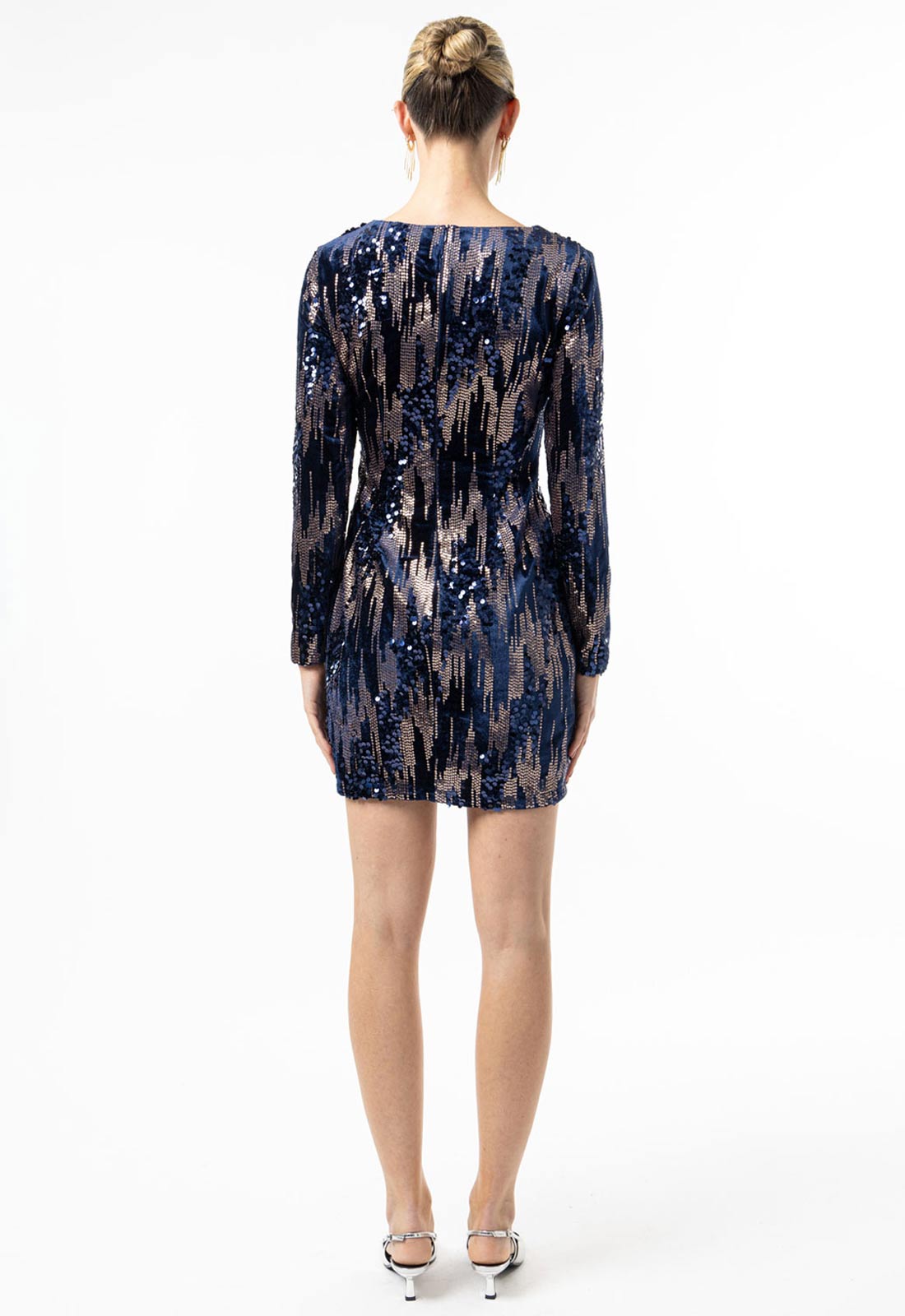 Angeleye Blue Alina Sparkle Party Dress
