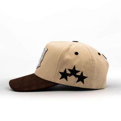 AMR Crystal Bigg Boss Cap - Beige/Café