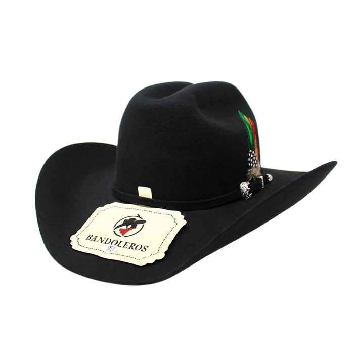 Bandoleros Malboro 50X Wool Hat- Black