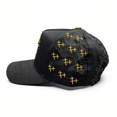Bigg Boss Cruz Maya Mesh Cap – Black & Gold