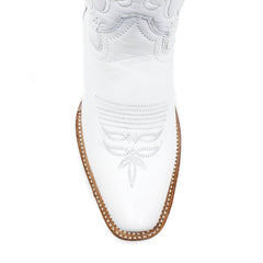 "Blanca" Artillero Women's Triana Cowboy Boot - I.Deer White