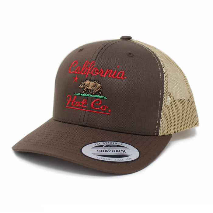 California Embroidered Trucker Hat