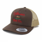 California Embroidered Trucker Hat