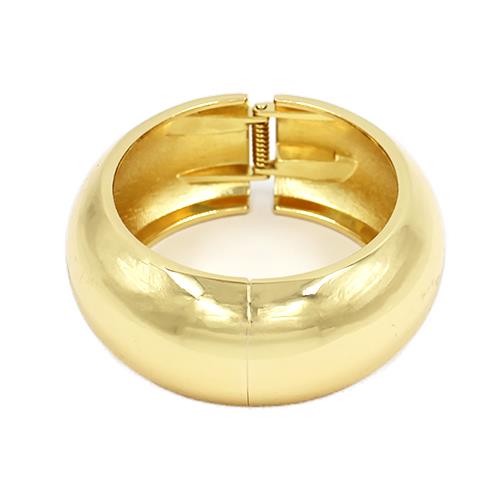 Chunky Gold Bangle Bracelet