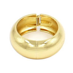 Chunky Gold Bangle Bracelet