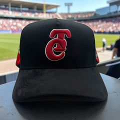 Culiacán Series “CT” Snapback Hat– Black