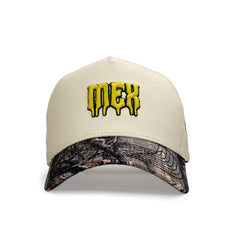 Forty Five Mexico "MEX" Cap - Camo/ Cream