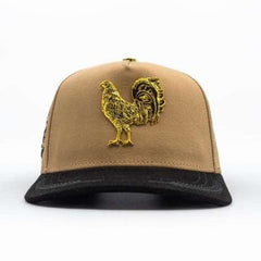 Gallo Embroidery Bigg Boss Snapback- Beige