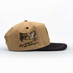 Gallo Embroidery Bigg Boss Snapback- Beige