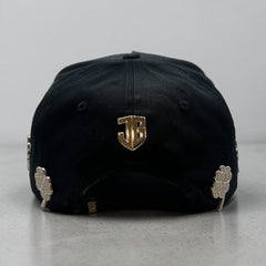 LA Silver Clover Snapback Hat
