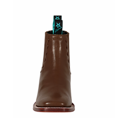 Los Altos Ladies Belmont Ankle Boots - Brown