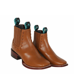 Los Altos Ladies Belmont Ankle Boots - Honey