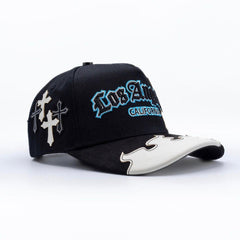 Los Angeles Black & Blue Cross Flame Klan Hats