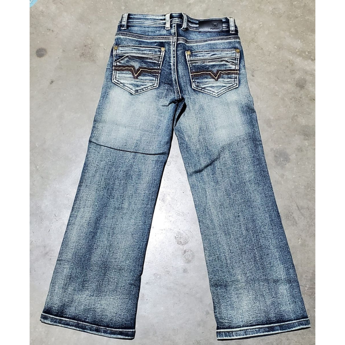 Platini Kid's Bootcut Jean-Blue Stonewash