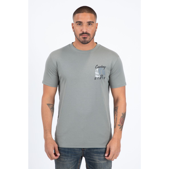 Platini Men’s Modern Fit Cotton T-Shirt - Mink
