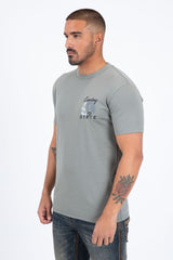 Platini Men’s Modern Fit Cotton T-Shirt - Mink