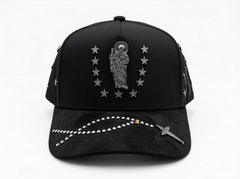 San Judas Tadeo Black Star Bigg Boss Cap – Black