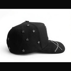 San Judas Tadeo Black Star Bigg Boss Cap – Black