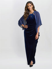 Gina Bacconi Chiffon Cover Up Shawl
