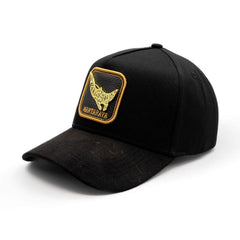The King Ranch "Mantaraya" Cap - Black & Gold