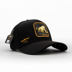 The King Ranch "Pantera" Cap - Black & Gold