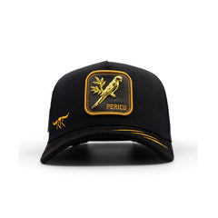 The King Ranch "Perico" Cap - Black & Gold