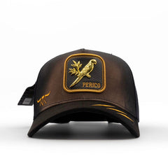 The King Ranch "Perico" Cap - Brown & Gold