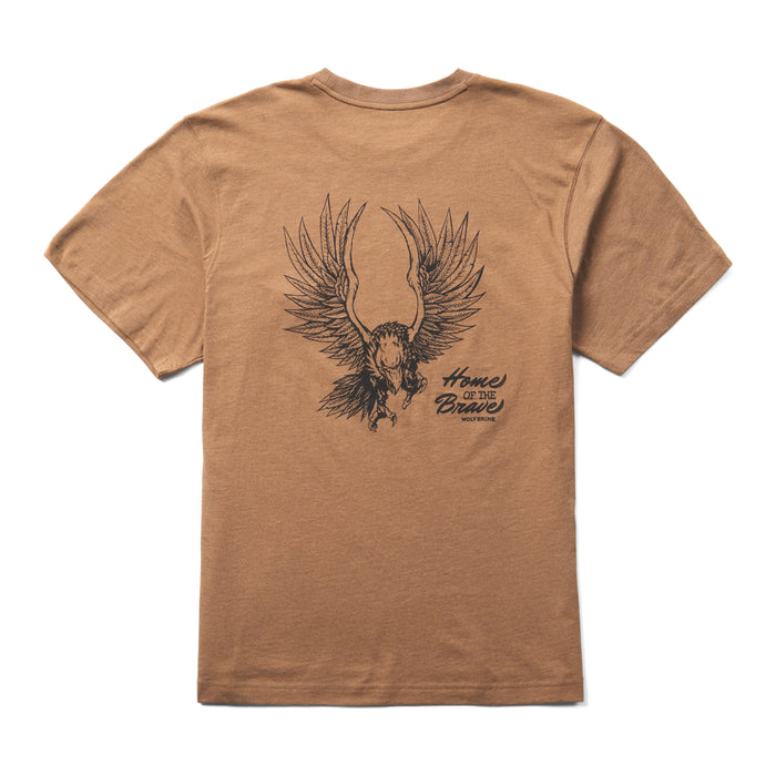 Wolverine Classic Short Sleeve Graphic T-Shirt - Cub Brown