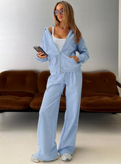 All Day Straight Leg Sweatpants Icy Blue
