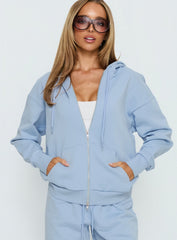 All Day Oversized Hoodie Icy Blue