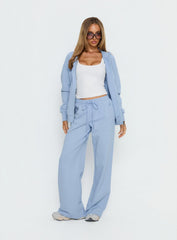 All Day Oversized Hoodie Icy Blue