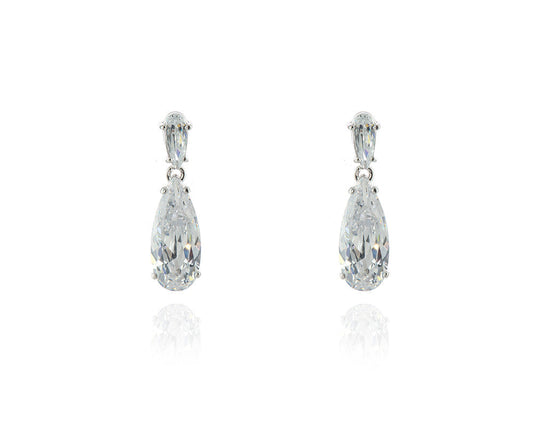 Cachet London Joni Silver Drop Earrings