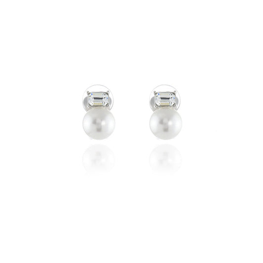 Cachet London Corin Silver Clip On Earrings