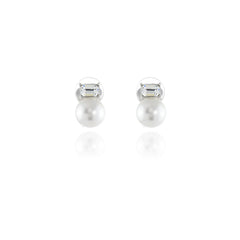 Cachet London Corin Silver Clip On Earrings
