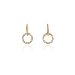 Cachet London Lara Drop Gold Earrings