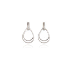 Cachet London Qiao Silver Earrings