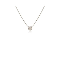 Cachet London Solitaire Silver Pendant